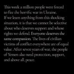 Angelina Jolie Instagram - I’ve landed in Aden, to meet displaced families and refugees for UNHCR @refugees and show my support for the people of Yemen. I will do my best to communicate from the ground as the days unfold. As we continue to watch the horrors unfolding in Ukraine, and call for an immediate end to the conflict and humanitarian access, I’m here in Yemen to support people who also desperately need peace. The situation here is one of the worst humanitarian crises in the world, with one civilian killed or injured every hour in 2022. An economy devastated by war, and over 20 million Yeminis depending on humanitarian assistance to survive. #Yemen #UNHCR #refugees