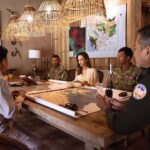 Angelina Jolie Instagram - A few days in Cambodia among the warm local people, and I feel my soul is recovering. This has always been a special country for me and our family. Happy to be reunited with friends and colleagues at MJP Foundation in Samlot district. The entirely local team runs programs for health and education and conservation. I spent some time with forest rangers discussing land encroachment, poaching and mapping patrol routes. Link to MJP Foundation in bio #cambodia #biodiversity