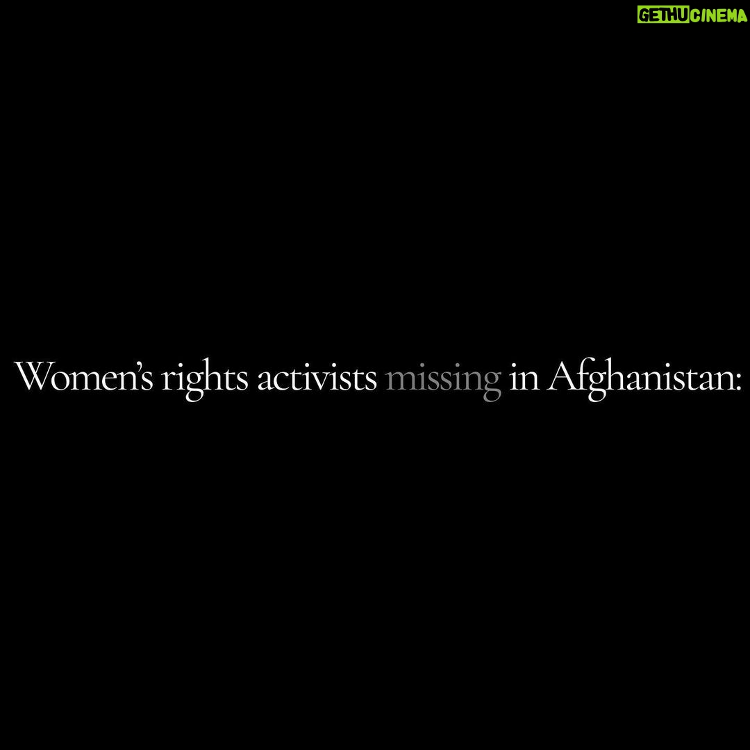 Angelina Jolie Instagram - A young woman in #Afghanistan sent me this letter. I’m protecting her identity, but she hasn’t been able to go back to school since the Taliban seized power. Now, with women being arrested simply for taking part in peaceful protests, she writes “I might never be able to go outside again or even be able to speak as I am a girl.” This is an extract from her letter: “I feel like women don’t have any right to speak or put their word forward. The rights of the woman are taken away from them and they are not allowed to do anything in the country. Few weeks back when the Taliban arrested 2 of the women who raised their voices in order to ask for the rights of woman and freedom, I just thought, that this is the end and I might never be able to go outside again or even be able to speak as I am a Girl.” Please track what is happening in Afghanistan, where young women are being taken from their homes at night at gunpoint and disappeared, and new restrictions are being imposed on the freedom of women and girls day by day. Please help ensure they’re not forgotten.