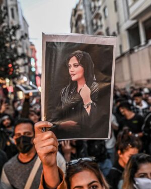 Angelina Jolie Instagram - Respect to the brave, defiant, fearless women of Iran.
 
All those who have survived and resisted for decades, those taking to the streets today, and Masha Amini and all young Iranians like her.
 
Women don’t need their morals policed, their minds re-educated, or their bodies controlled. They need freedom to live and breathe without violence or threats.  
 
To the women of Iran, we see you. 
 
#WomanLifeFreedom
#MahsaAmini