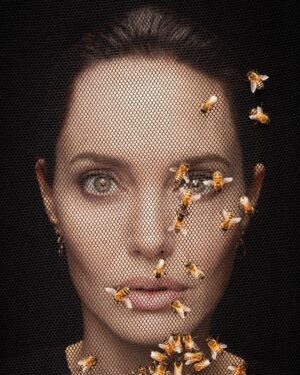 Angelina Jolie Instagram - On World Bee Day, I am happy to support the Women For Bees initiative, to promote sustainable beekeeping practices and female entrepreneurship. 

Since 2010 the MJP Foundation in Cambodia has worked with local women in Samlout to generate income and employment using sustainable wild honey-harvesting techniques. However, recurring forest fires and increases in pesticide use nearby destroyed wild honey sites, dropping production dramatically. Now, alongside UNESCO and Guerlain, the MJP Foundation trains local communities on farming and raising bees to produce honey.

#MJP #WomenForBees #UNESCO #WorldBeeDay #GuerlainforBees
📷 @DanWintersPhoto