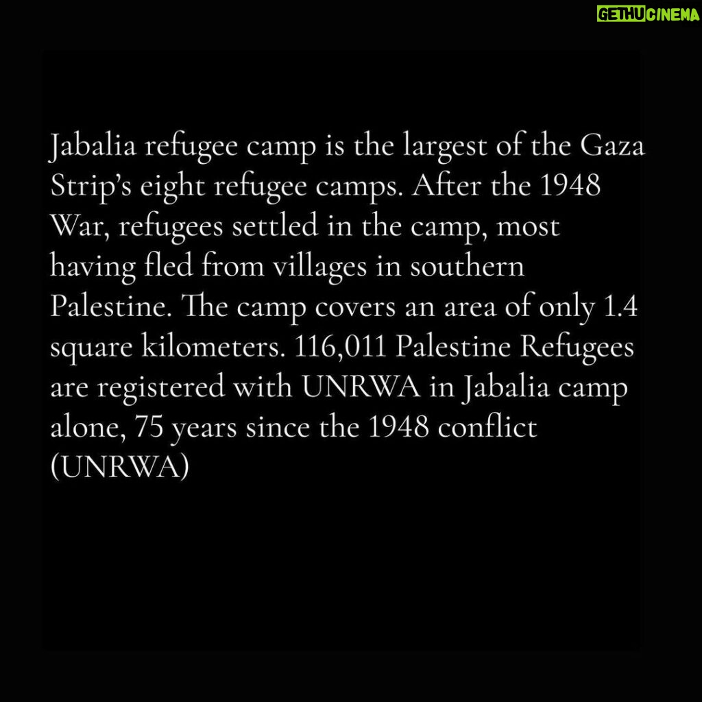 Angelina Jolie Instagram - This is the deliberate bombing of a trapped population who have nowhere to flee. Gaza has been an open-air prison for nearly two decades and is fast becoming a mass grave. 40% of those killed are innocent children. Whole families are being murdered. While the world watches and with the active support of many governments, millions of Palestinian civilians - children, women, families - are being collectively punished and dehumanized, all while being deprived food, medicine and humanitarian aid against international law. By refusing to demand a humanitarian ceasefire and blocking the UN Security Council from imposing one on both parties, world leaders are complicit in these crimes.