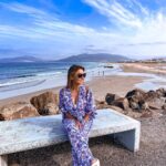 Angelique Boyer Instagram - Tarifa que lugar 🫶 Gracias @sebastianrulli por estas vacaciones que se quedan en mi corazón ✨❤️✨ Tarifa - Southest Point Of Europe