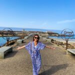 Angelique Boyer Instagram - Tarifa que lugar 🫶 Gracias @sebastianrulli por estas vacaciones que se quedan en mi corazón ✨❤️✨ Tarifa - Southest Point Of Europe