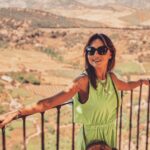 Angelique Boyer Instagram - Andalucía me estoy enamorando de ti 💚 Ronda y Setenil de las Bodegas ✨ que lindo la pasamos, que paisajes 😍