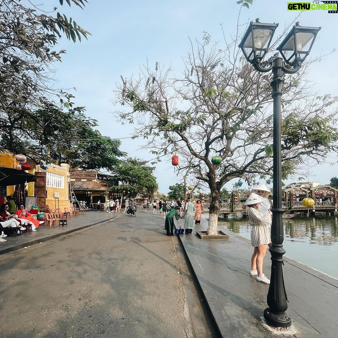 Angie Ang Instagram - A short escape never goes wrong. Memories stay and sorrow fades away. Try to be local in a tourist spots? #hoian #explorevietnam Hội An