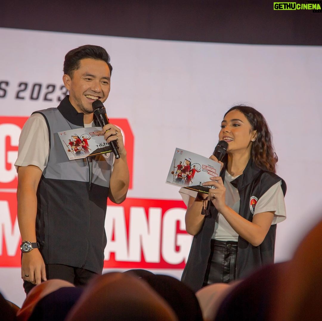 Angie Ang Instagram - Jadi MC di #haornas2023 tuh buat aku terpanggil untuk aktif berolahraga deh 🤣 #jobmcangie