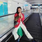 Angie Ang Instagram – Airport outfit