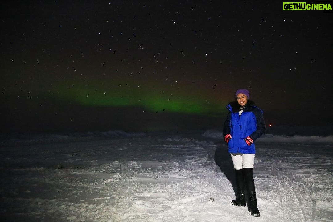 Angie Ang Instagram - Eyegasm ❣️#auroraborealis Murmansk, Russia