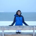 Angie Ang Instagram - Pernah ngerasain white christmas 💙🩵 Murmansk, Russia