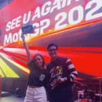Angie Ang Instagram - See you next season! What a race! What a show!! #motogp2023 feels so tense! #jobmcangie #pertaminaenduro