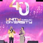 Angie Ang Instagram - Monitoring the energy levels, that is what we should do as an emcee 💃🏽😎 Styled by @fherriioo #jobmcangie #dsf40thanniversary #candiprambanan Candi Prambanan Yogyakarta