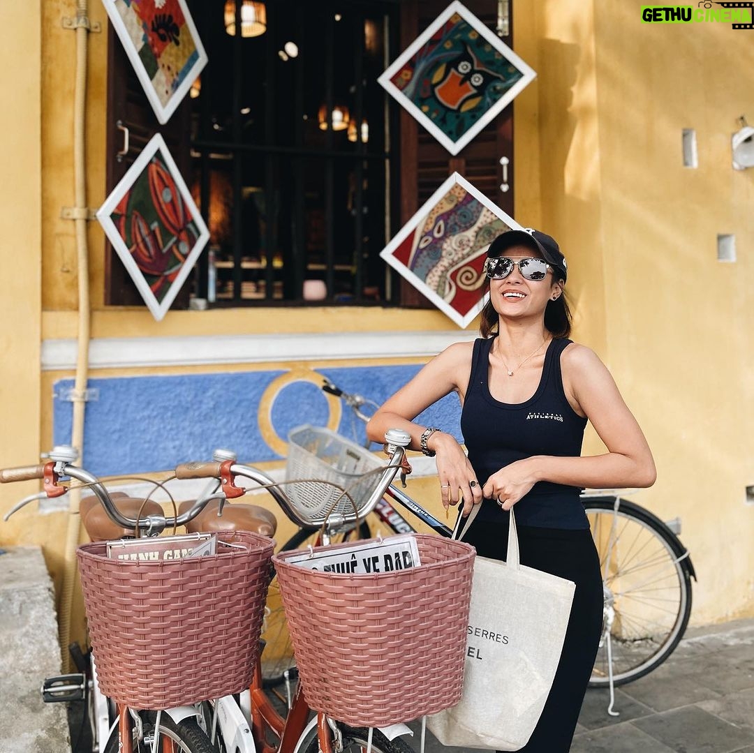 Angie Ang Instagram - A short escape never goes wrong. Memories stay and sorrow fades away. Try to be local in a tourist spots? #hoian #explorevietnam Hội An