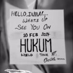 Anirudh Ravichander Instagram – Hello Dubai..
2 Days to go!  https://www.coca-cola-arena.com/music/198/anirudh-hukum-world-tour
 @BrandAvatar @Pulse_Offl
