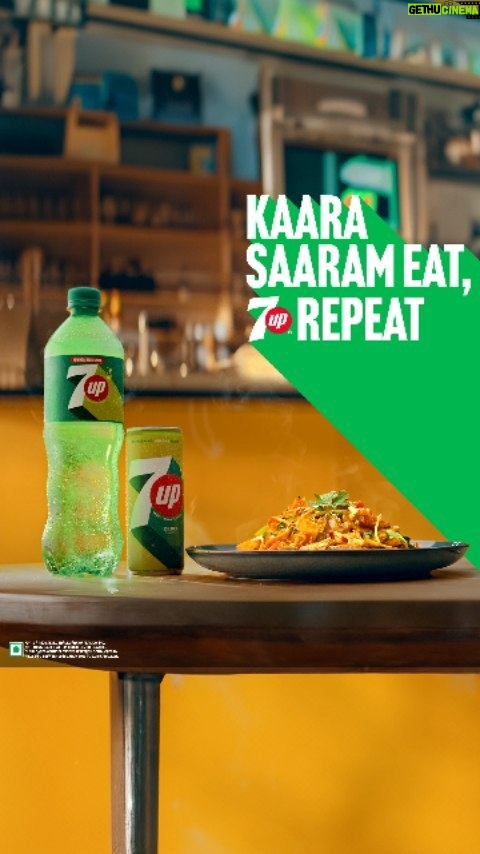 Anirudh Ravichander Instagram - There's no better combo than spicy food & 7UP® India!🌶️😍 We are already relishing the spicy treat with the 7UP® Super Duper Refresher! Are you? Kaara Saaram Eat, 7UP® Repeat is now LIVE. Spice up with 7UP® ! #7UP #7UPIndia #7UPSuperDuperRefresher #KaaraSaaram #Partnership
