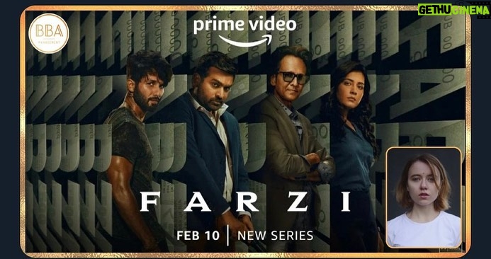 Anna Ador Instagram - Thank you SO much for all the love for FARZI on @primevideo ♥️ • Finally I wasn’t playing a victim or someone who has to die 😂 @rajanddk are gem directors to work with and it was a pleasure to share screen with @shahidkapoor @bhuvanarora27 and Andrei 🤙🏼 • Svetlana - you were cool, thank you 🤞🏻✨ Special thanks to @mukeshchhabracc and my talented manager @rachel.de.souza ♥️ • #farzionprime #svetlana