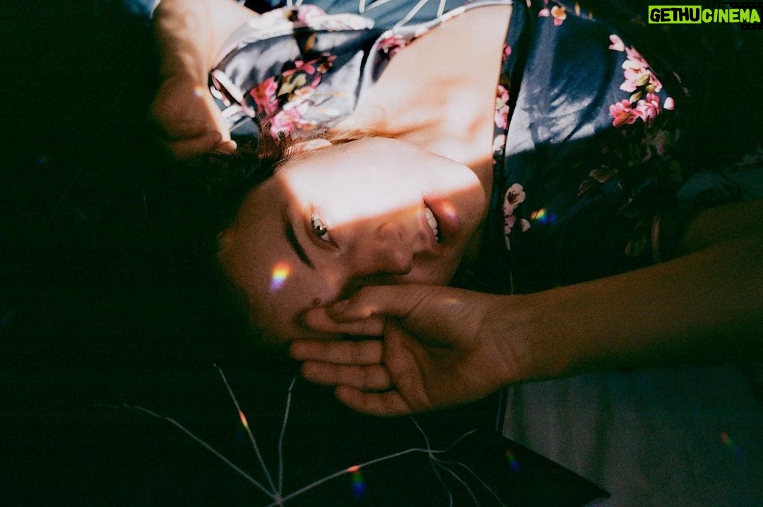 Anna Ador Instagram - The only pose I know 🦧 • 📸 @david_kreibich Siciliy / 22 #35mm Sicily, Italy