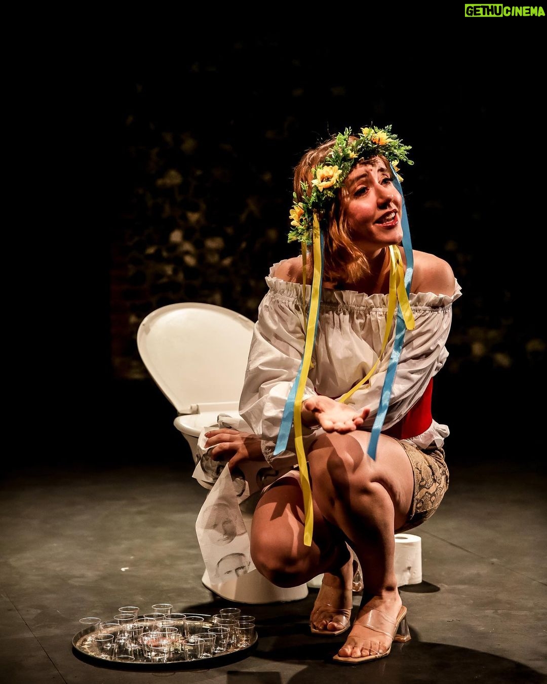 Anna Ador Instagram - Graduated. As I was nearing the end of my one-year MA program at @east15actingschool , I was excited to think about what kind of stories I wanted to share with the world. I started questioning what theatre actually means to me. I wanted to explore the idea of the male gaze and the effect it has on us, women, in today's world. As the year went on, nobody expected that we would become witnesses to the war. On February 24th Russian assault began, with missiles raining down across Ukraine and ground troops pouring into the country. The war has changed Ukraine and the world irrevocably over the last 9 months. And since it had a direct effect on me and my family, my writing and ideas changed too. My piece was about a Ukrainian refugee who has recently moved to London. It was inspired by the experiences of my sister Aliona in Kyiv and the women who were forced to flee from their homes and move to the UK. Writing this pushed me to face my own fears and denial of my roots. I hate to admit this, but as I moved abroad quite early in my teen years, I would always be ashamed of my heritage. As I was growing up, I would always lie about where I was born and I learned how to live with it. I accepted the fact that anytime I would tell a man I’m Ukrainian-Belarusian, I would always get remarks like “women from those countries are sexy, easy, good wife material, sex workers”. I would be labeled as a “Russian girl” because people would not remember the country I was born in and I would always be shamed for my accent. If Spanish, British, and French is considered beautiful then the Eastern European accent would be described as “harsh” and “ugly”. I believe that theatre has the power to be a mirror to society. It can not only spark a conversation or investigation of a particular topic, but it can take it a step further, and bring awareness that will make an actual change. It teaches us to love deeper. To fight injustice. To question our beliefs. It can give voice to the voiceless and I want to regain my voice again, as an Eastern European woman. Meanwhile the war is still on. And it has effect on all of us. Nothing is the same. East 15 Acting School