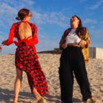 Anna Brewster Instagram – 🧡Couldn’t be happier🧡 … and then the world served up one of the best sunset I’ve ever seen Burdeos Restaurant