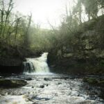 Anna Brewster Instagram – Chasing waterfalls 🤍 Yorkshire, UK