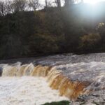 Anna Brewster Instagram – Chasing waterfalls 🤍 Yorkshire, UK