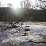 Anna Brewster Instagram – Chasing waterfalls 🤍 Yorkshire, UK
