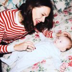 Anna Brewster Instagram - My favourite little dumpling @bebe_iggy 💕 @bybellazine @madeleinethompsoncashmere