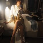 Anna Brewster Instagram - Thank you for such a lovely staycay @thelondoner 🧡✨ The Londoner Hotel