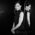 Anna Brewster Instagram - British Vogue, Fashion and film dinner the other night, wearing @huishanzhang @jimmychoo and of course @tiffanyandco pic by @jamesdkelly 🤍