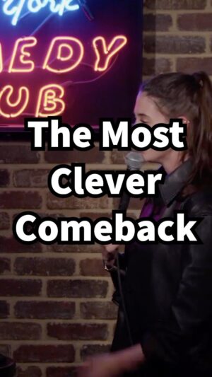Anna Cain Bianco Instagram - It takes time, training, and incredible focus to come up with great comebacks like these 

#comedian #heckler #comedyclub