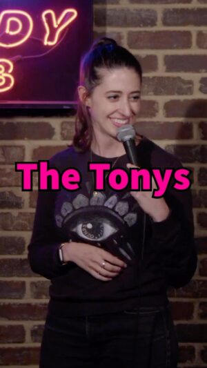 Anna Cain Bianco Instagram - I hope they all win 

#standupcomedy #thetonys #actor