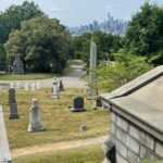 Anna Cain Bianco Instagram - Graveyard (of my career), lakefront property Green-Wood Cemetery