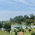 Anna Cain Bianco Instagram - Graveyard (of my career), lakefront property Green-Wood Cemetery