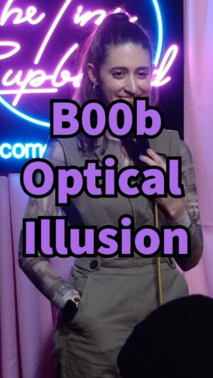 Anna Cain Bianco Instagram - A really congenial heckler 

#standupcomedy #jokes #heckler