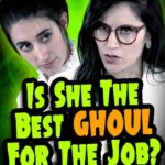 Anna Cain Bianco Instagram - When a ghost has a job interview.. featuring @annacainbianco and @viavessel… special appearance by @jokesrussell 👻🏚️🎃 #halloween #spookysketch #ghoststories #ghost #comedysketch