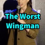 Anna Cain Bianco Instagram - Ladies he’s available #comedyclub #wingman