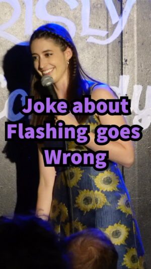 Anna Cain Bianco Instagram - Ooops I did it again 

#comedian #justjokes #nyc