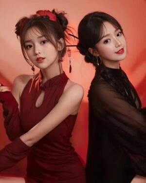 Anna Kay Instagram - Happy Dragon Year🧧🏮🪭🧨
#Ai #happynewyear #happychinesenewyear2024🐉