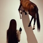 Anna Kay Instagram - 🌹🥀…… #thelastjugement #mauriziocattelan