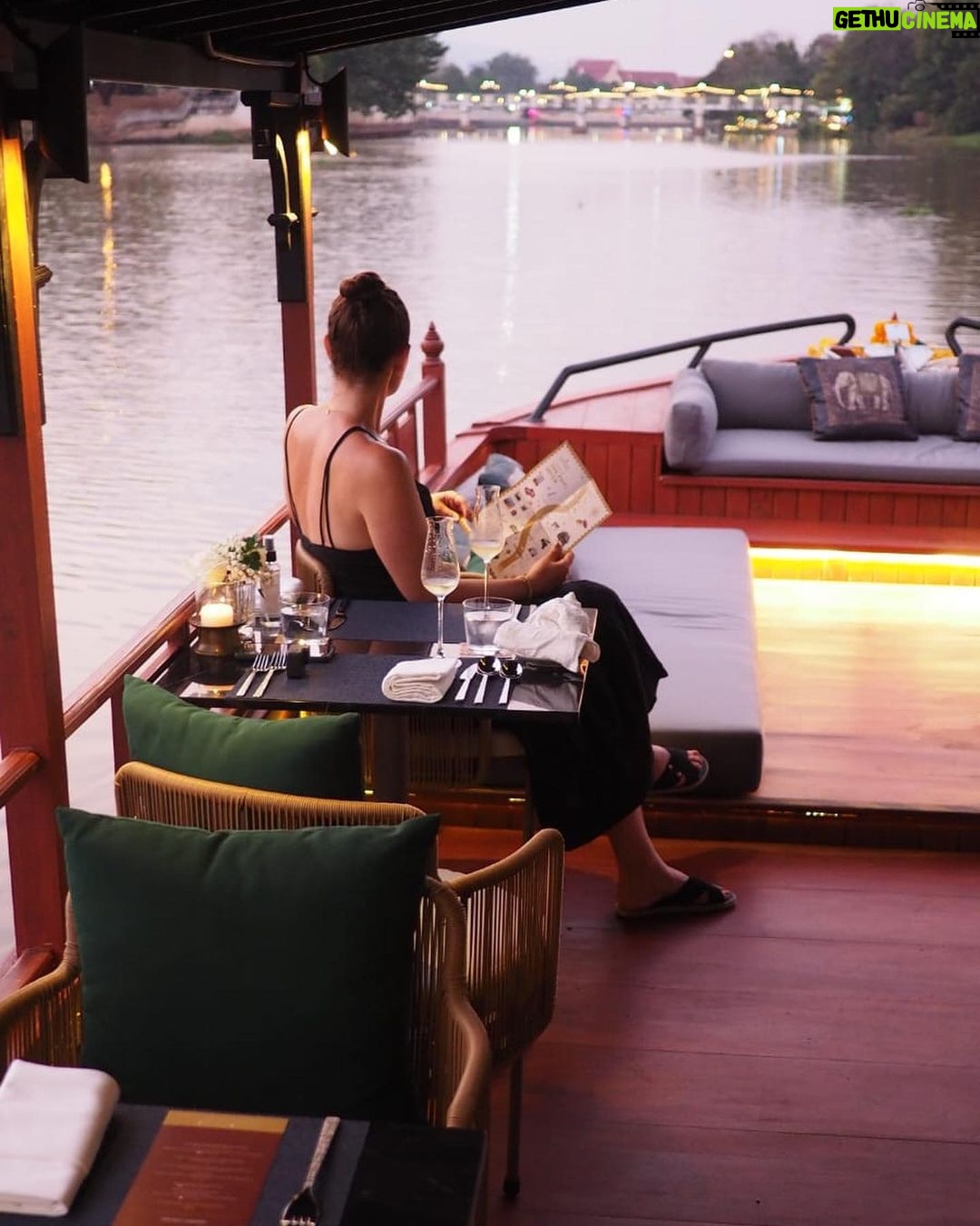 Anna Passey Instagram - A N A N T A R A Chiang Mai 💫 Thank you for the recommendation @natashalyons we have had the most incredible stay at @anantara_chiangmai So pretty and peaceful it was the perfect luxury base for exploring Chaing Mai. Thank you for having us, and for the incredible hospitality; by far the best service and kindness from the staff that we have experienced on our travels. The highlight was definitely the dinner river cruise on the Mae Ping, such a relaxing way to see the city by water. If you are visiting Chiang Mai we cannot recommend this hotel enough ✨