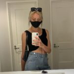 Annalisa Cochrane Instagram - Vote, wear your masks, and watch @cobrakaiseries on @netflix Los Angeles, California