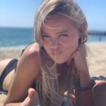 Annalisa Cochrane Instagram – Don’t kiss and tell @cobrakaiseries Cobra Kai