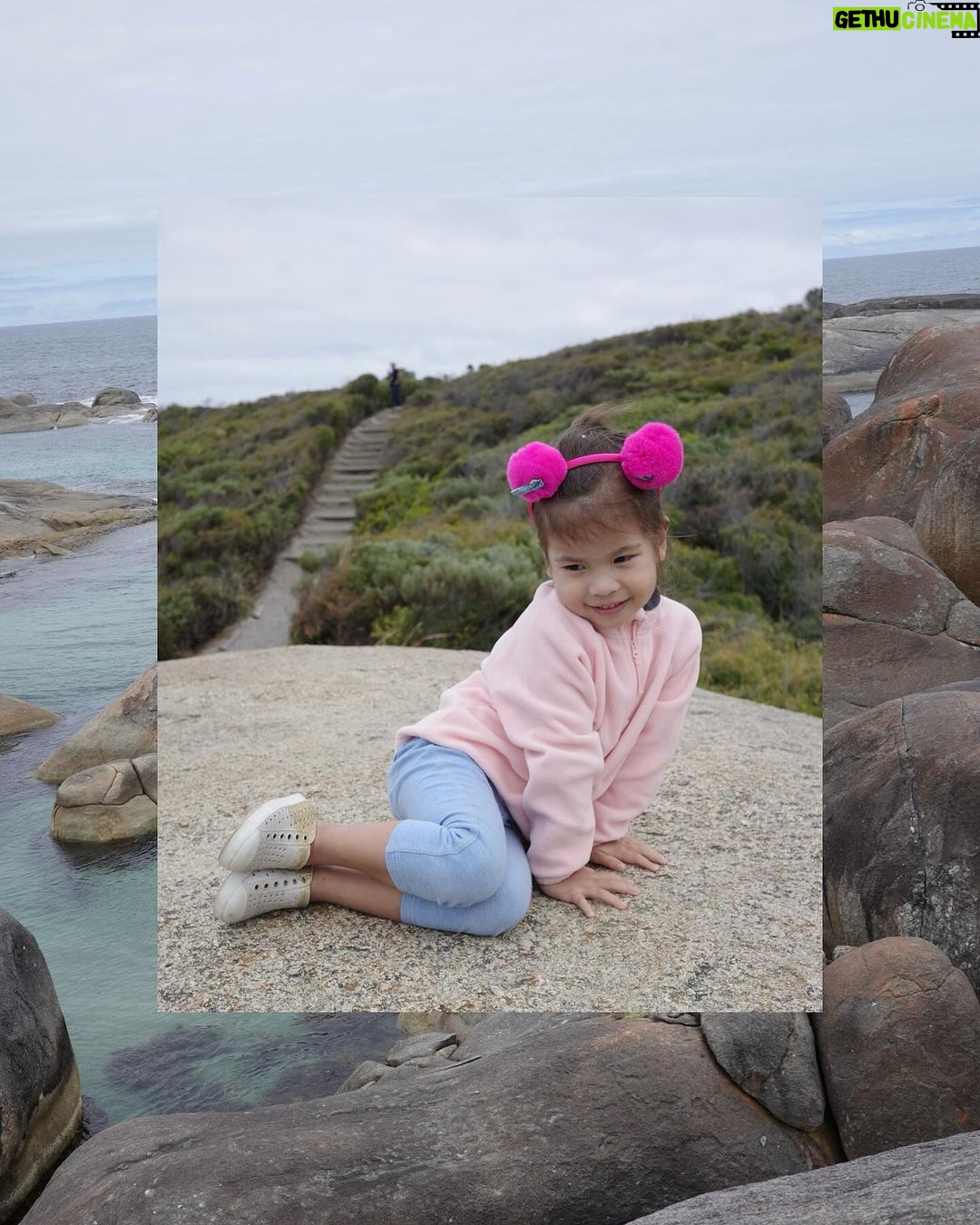Anne Curtis Instagram - There was a mermaid sighting on the elephant rocks 🪨 🧜♀️ this trip has been quite an enchanting one. 💖✨ Elephant Rocks & Elephant Cove