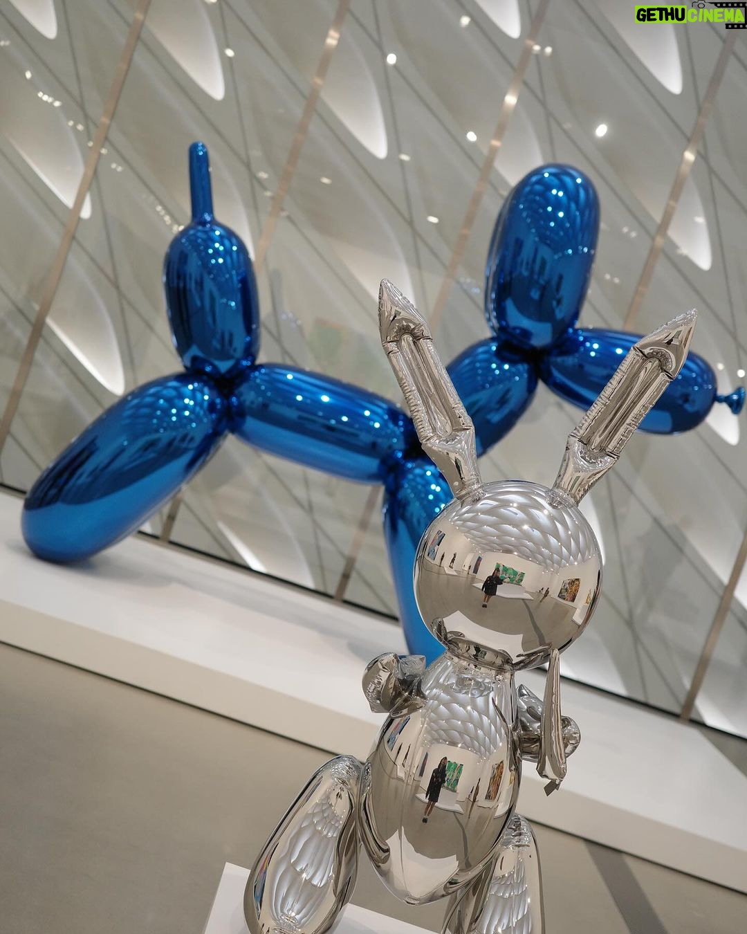 Anne Curtis Instagram - @jeffkoons @thebroadmuseum 💙🦋 Los Angeles, California