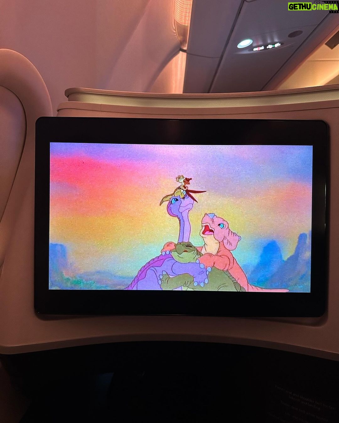 Anne Curtis Instagram - ✈️ films got me 😭💔 Watching TLBT as an adult and realizing how it can teach children how to cope from the loss of a loved one 🥹 “The great circle of life has begun, but not all of us arrive together at the end.” “That ache in your tummy will go away too… Only in time” 🥺 Then Past Lives. Couldn’t help but be stumped about the ending. Well maybe, not this lifetime but the past or next. 🥺Ugh. Was rooting for them 🫶🏽 I think I’m going to stick to action or comedy flying back home to Manila 🧚 Los Angeles, California