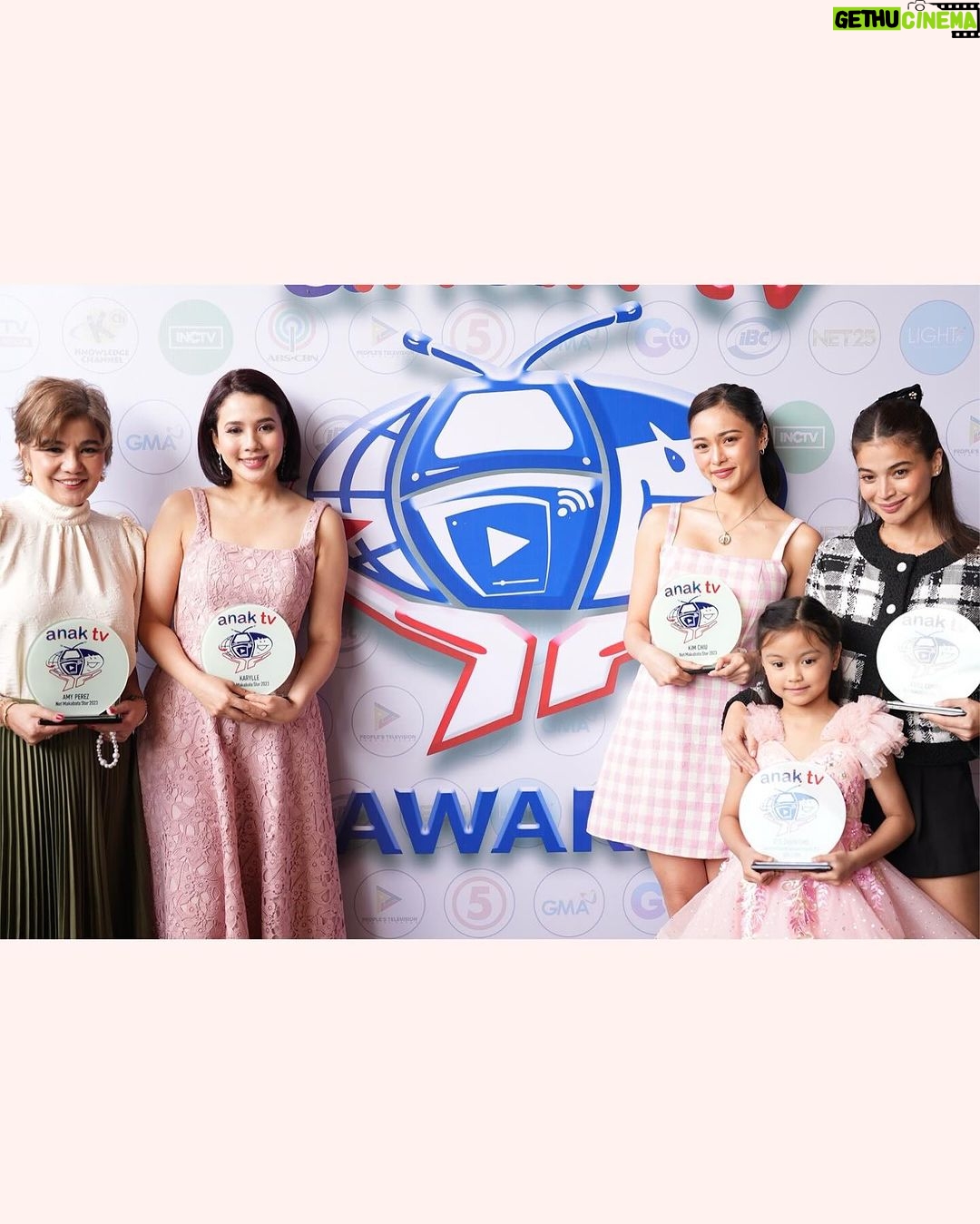 Anne Curtis Instagram - Thank you Anak TV 🦋✨ Always have wanted to use my platform whether on tv or on socials to influence the youth to do good and Dream BIG! 💖