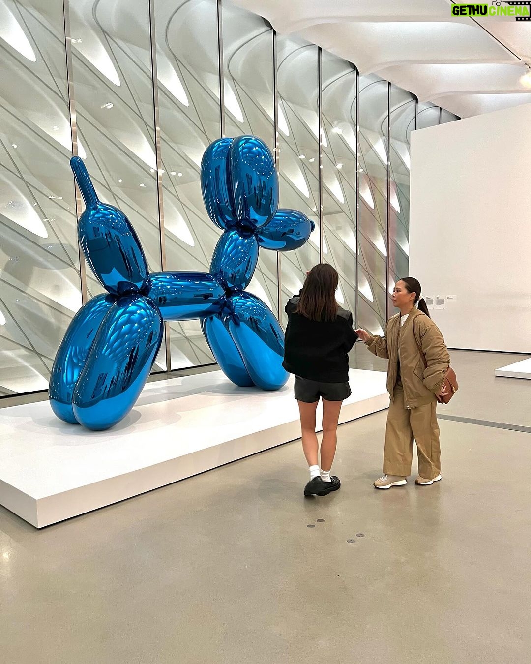 Anne Curtis Instagram - Touchdown LA! First stop, an Alice in Wonderland moment at @thebroadmuseum with my mare @joycetiongson 👩🎨 The Broad