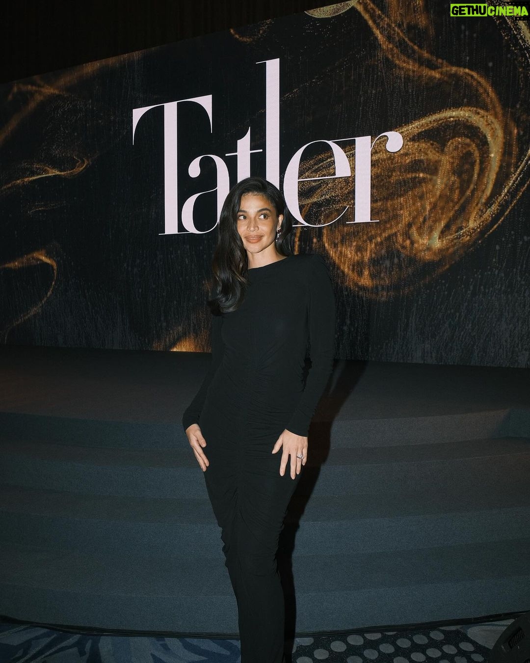 Anne Curtis Instagram - In my lucky colours 🖤❤️ had a lovely evening with my rare 🦄 at the @tatlerphilippines ball which was for the benefit of Project Inclusion. Thank you so much for having me @victoria_belo @antonsd @irenemfrancisco @isabelvmf ✨congratulations 💖