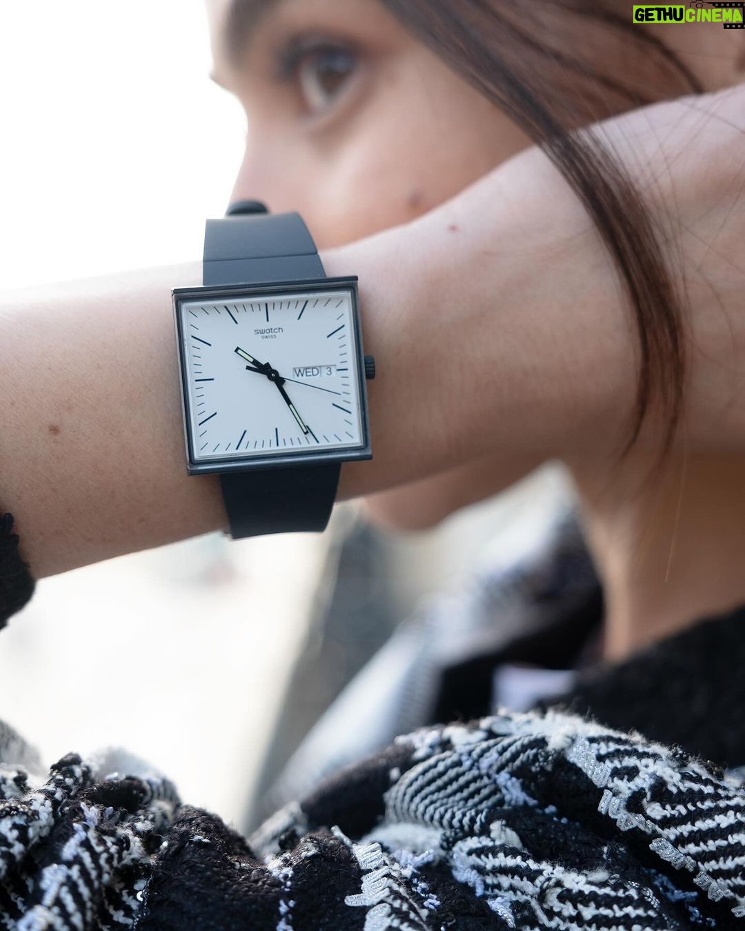 Anne Curtis Instagram - What if? What if time knew no shape and distance? This has become an instant fave travel buddy & everyday watch. Lurve! @swatch_ph @swatch Paris, France