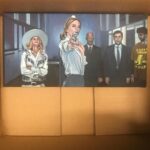 Anne Dudek Instagram – Wrap gift. Oil rendition of a still. My heart is so full after wrapping 3?seasons of #corporateshow